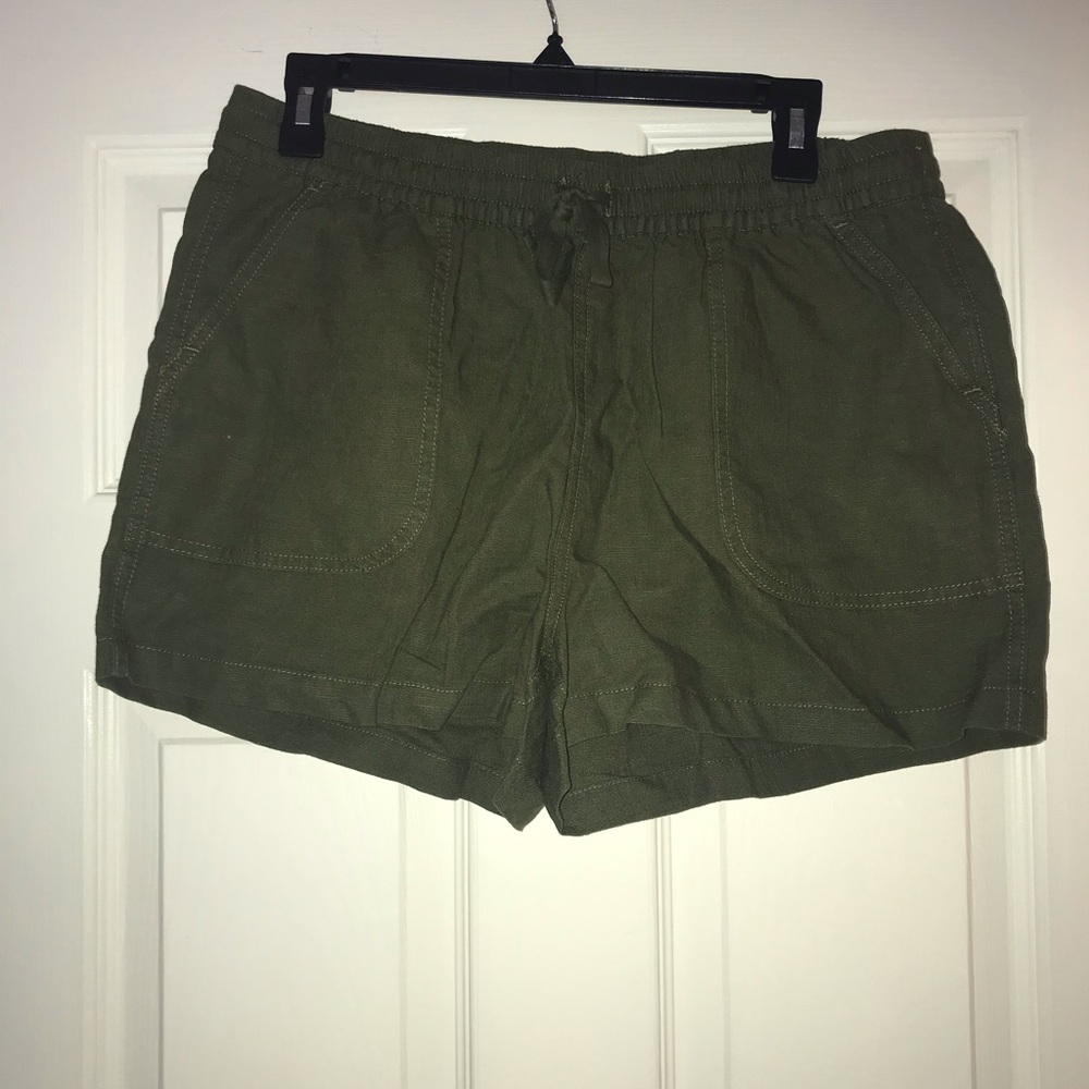 JCREW Olive Green Shorts